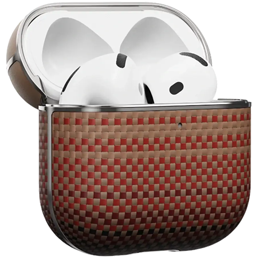 PITAKA Чехол Aramid Fiber  Sunset для AirPods (Gen. 4) – photo 1