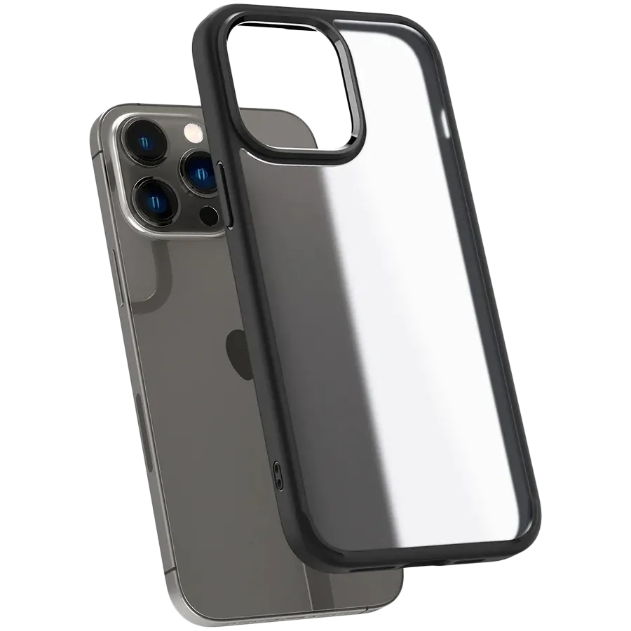 photo - Чехол SPIGEN для Apple Iphone 14 Pro Max Ultra Hybrid, Frost Black (ACS04824)