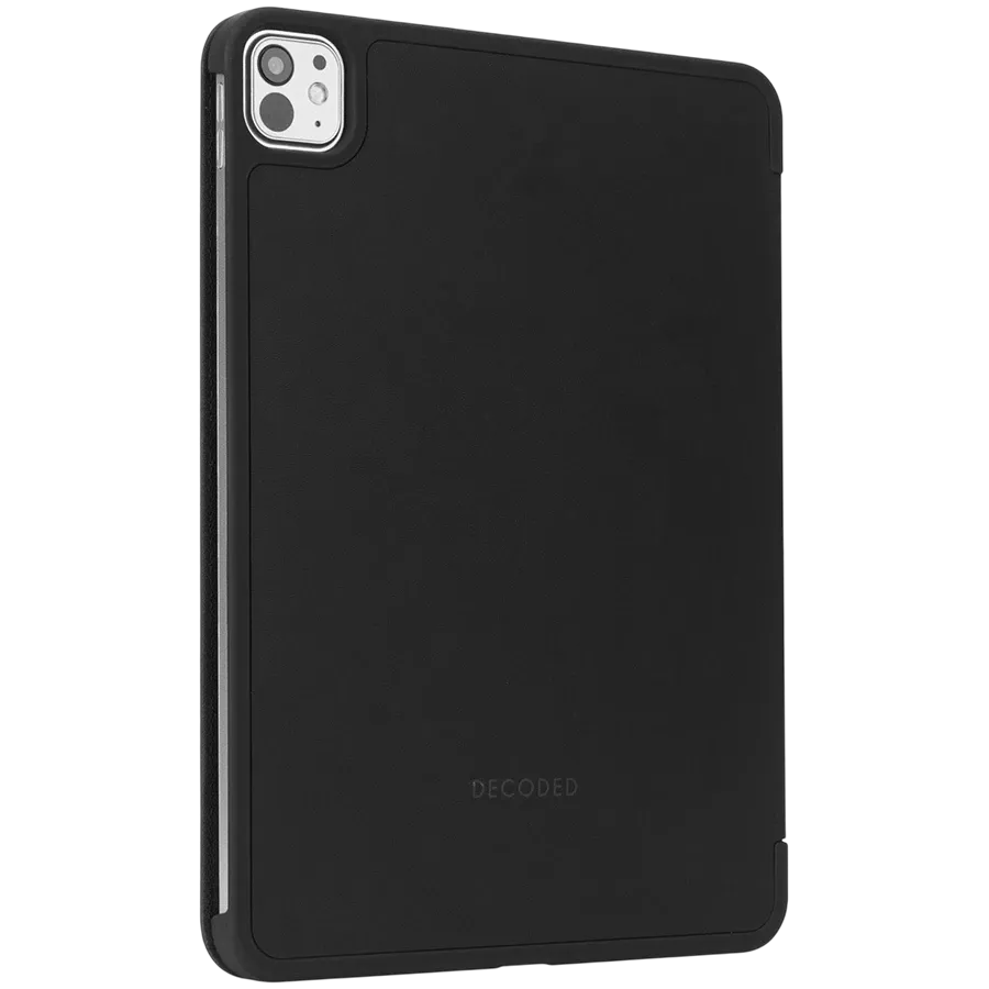photo 4 - Чехол DECODED Smart Folio из текстурированного силикона для iPad Pro 11 (M4/M5), Угольно-чёрный