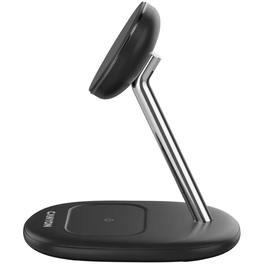 photo 4 - Wireless charger CANYON WCS-205, 15 W, Black