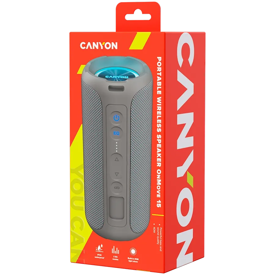 photo 6 - CANYON X8 Pro Portable Speaker, Beige