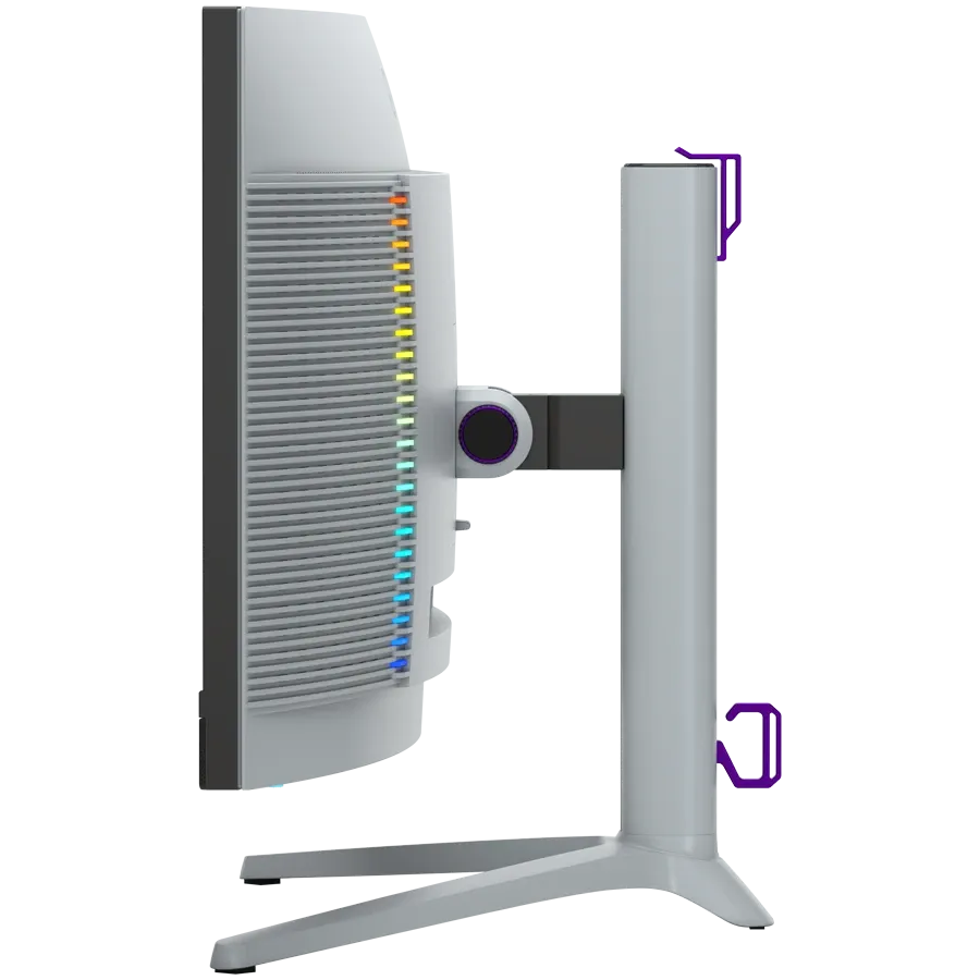 ЖКИ-монитор LORGAR(34", 3440x1440, VA, 4 000 : 1, 1 000 000 : 1(DCR), 178/178, 1мс, DisplayPort/HDMI 2.1/USB (A)/USB (B)/USB (C)/Наушники, MM) Молочно-серый/черный – photo 7