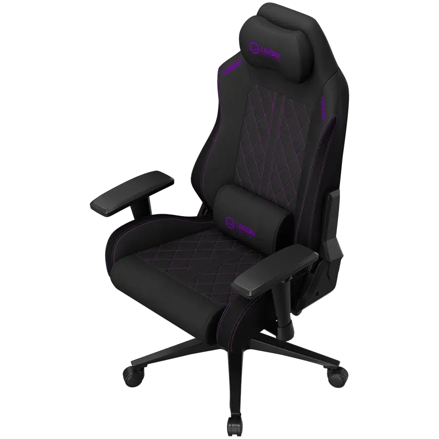 Игровое кресло LORGAR CHA 41, Черный/Фиолетовый – photo 3