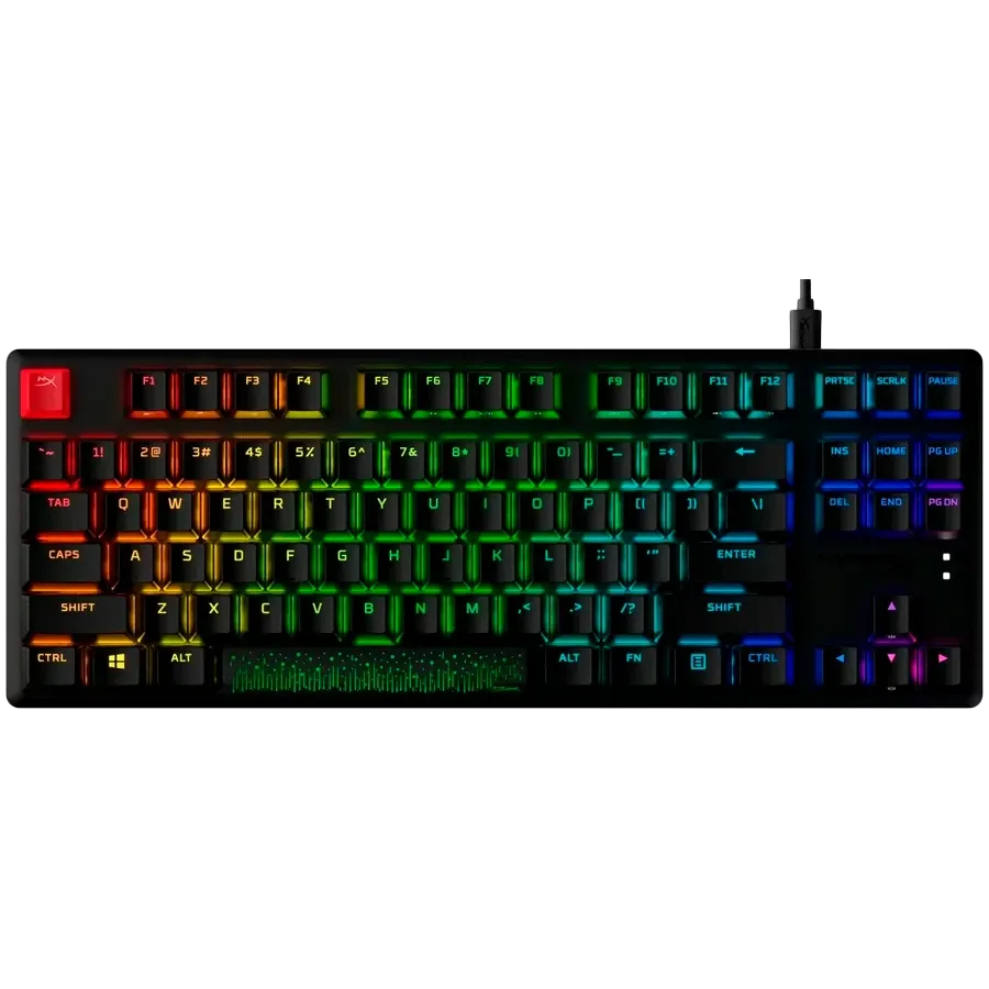 photo 1 - Tastatură pentru gaming HYPERX Alloy Origins Core PBT Aqua, Black