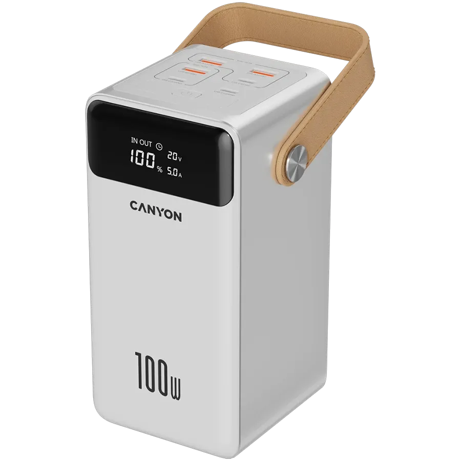 photo - CANYON OnPower 610 Портативное зарядное устройство, Белый