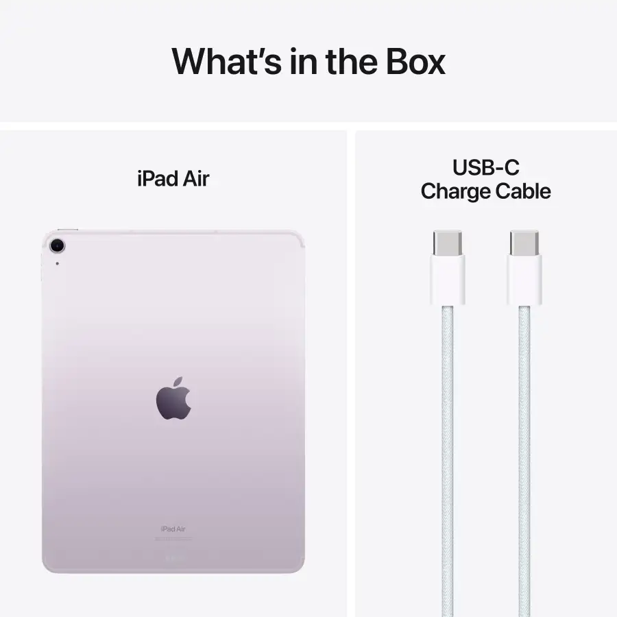 iPad Air 13 M2, 128 GB Wi-Fi+4G 2024, Purple – photo 9