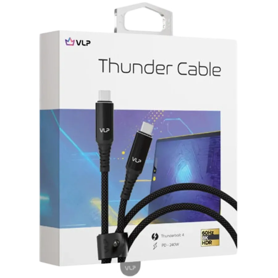 photo 2 - VLP Кабель USB-C , Чёрный, 1м