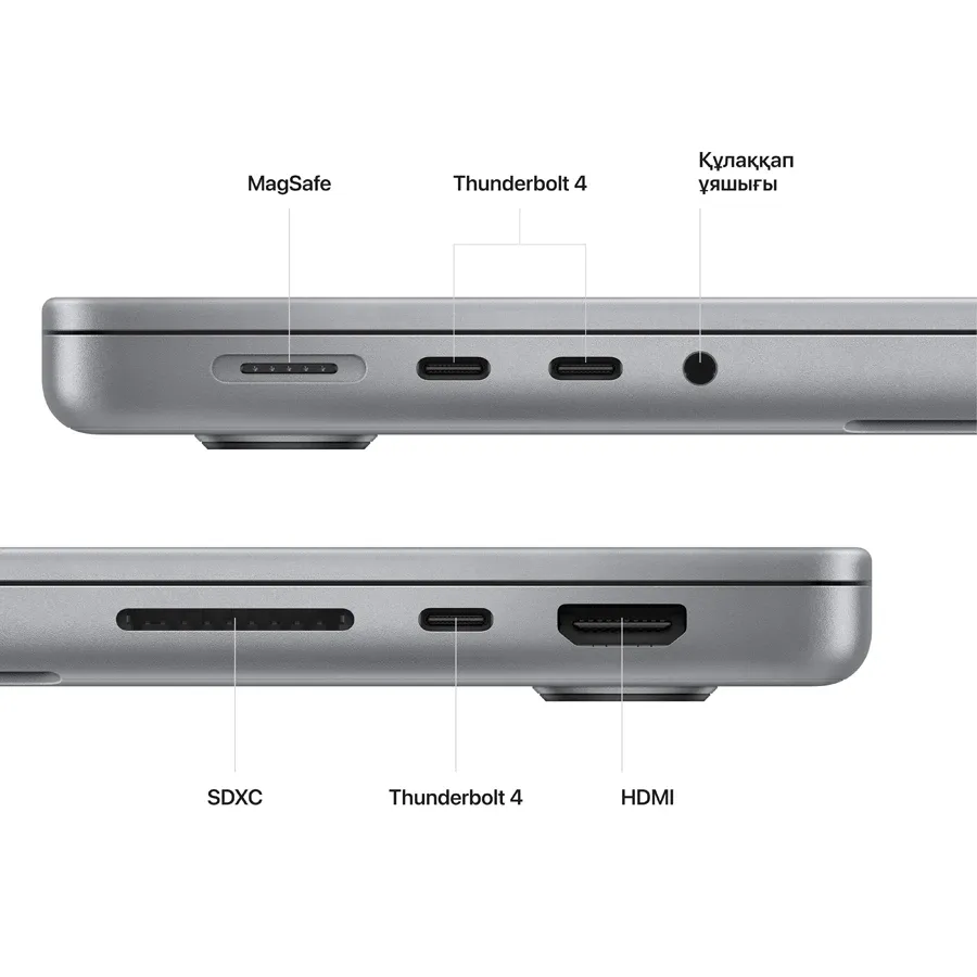 photo 6 - MacBook Pro 14.2"  M2 Pro (10C CPU/16C GPU), 16 ГБ, 512 ГБ, сұр кеңістік