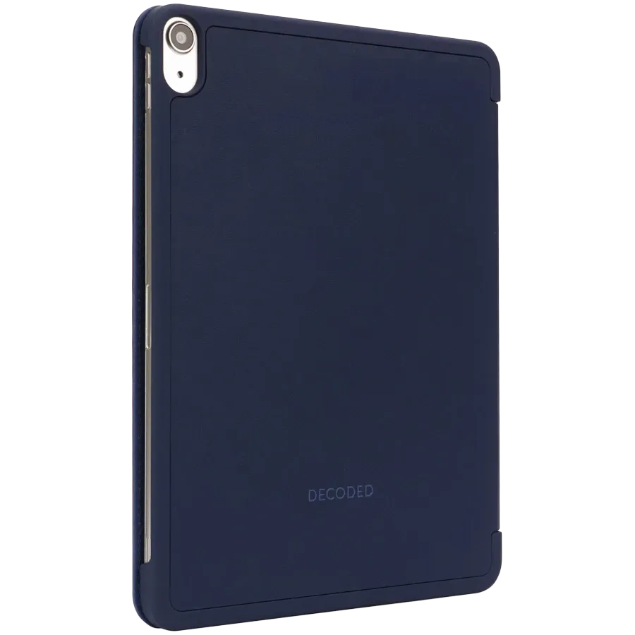photo 4 - Чехол DECODED Smart Folio Slim из текстурированного силикона для iPad Air 13 (M2/M3), Navy Peony
