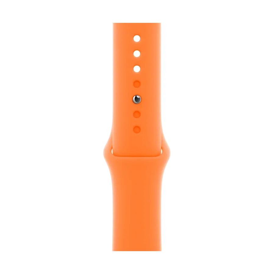 photo 1 - Apple 45mm Sport Band Band  for Apple Watch 42/44/45/49 mm, Bright Orange