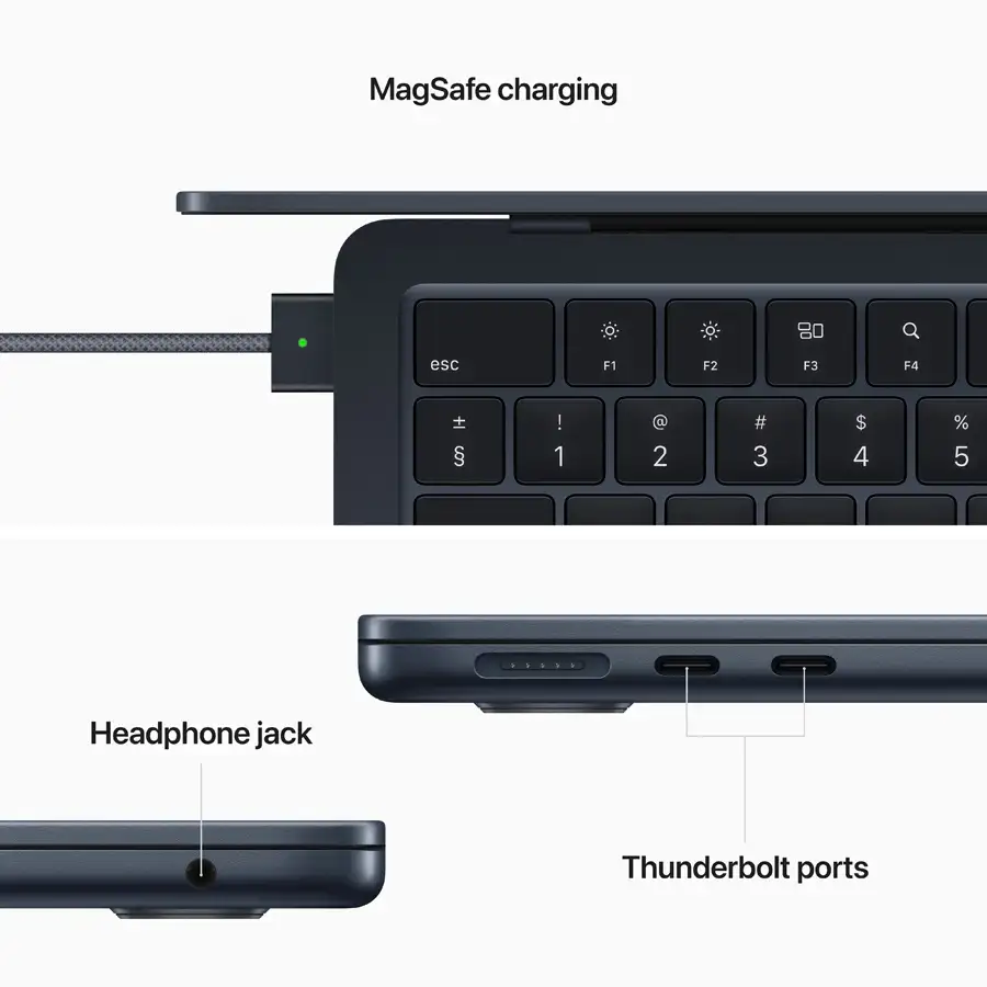 MacBook Air 13.6" M2 (8C CPU/8C GPU), 16 GB, 256 GB, Midnight – photo 7