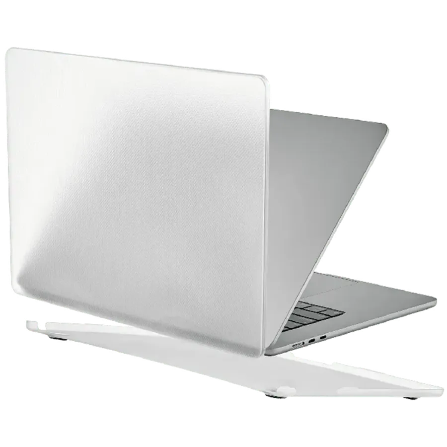 photo 2 - UBEAR Shell Case Grain  White for MacBook Air 15.3
