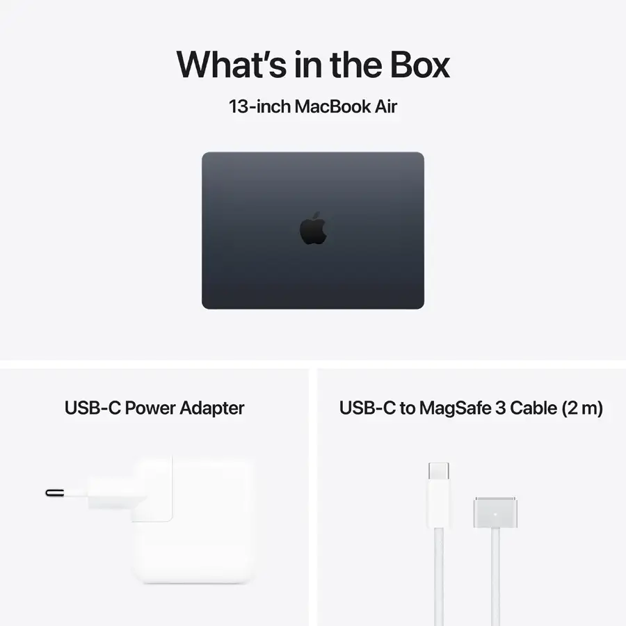 MacBook Air 13.6"  M5 (10C CPU/10C GPU), 16 GB, 512 GB, Midnight – photo 9