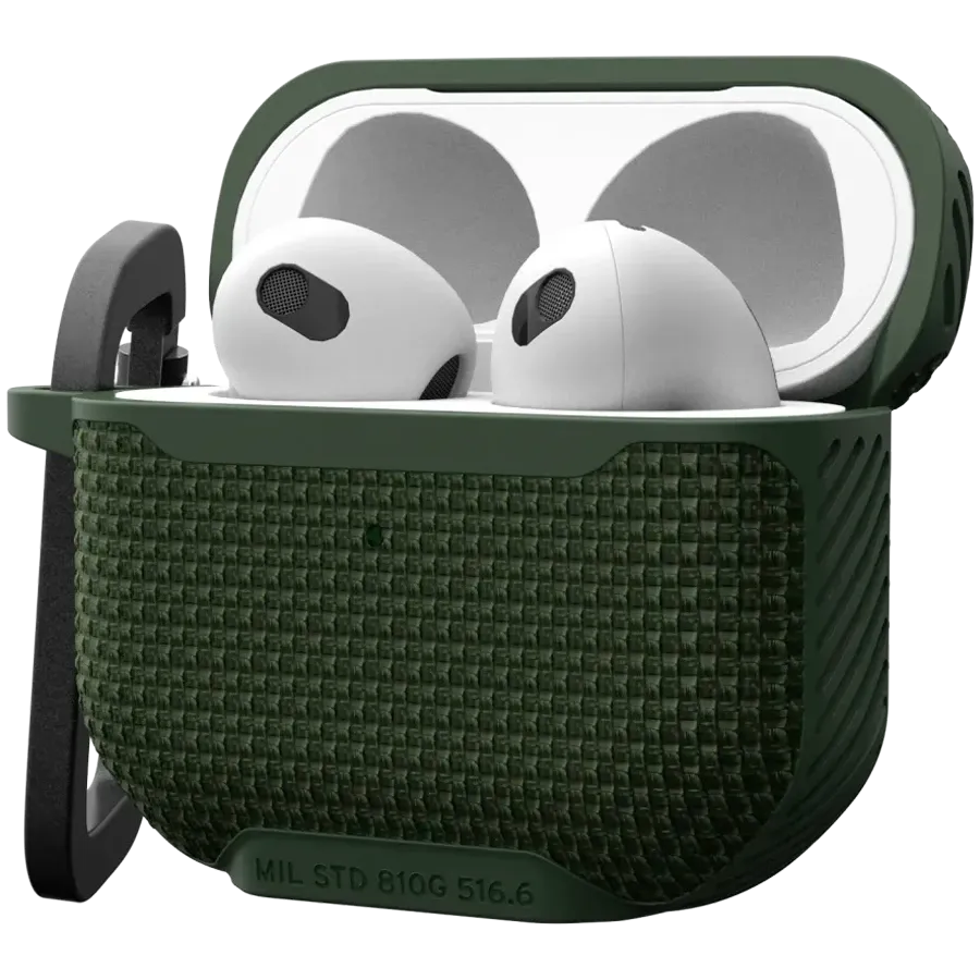 photo 2 - UAG Protective Case METROPOLIS BALLISTIC  Olive Drab for AirPods (Gen3)