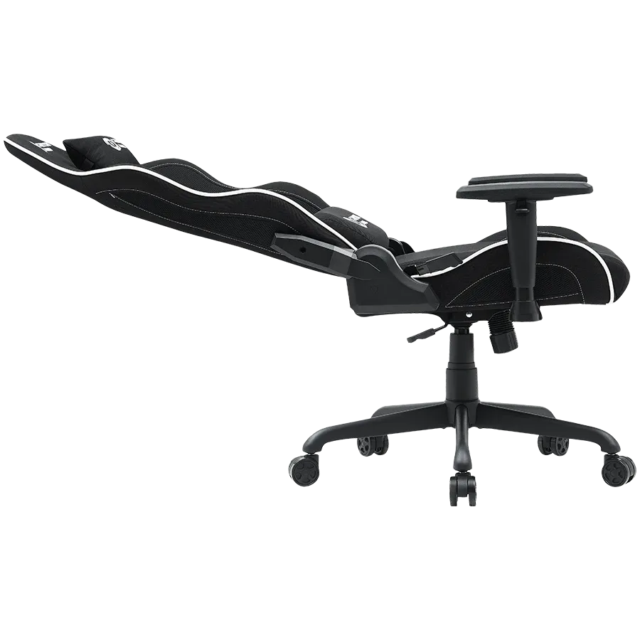 photo 4 - CANYON Mesh/Fabric Transformer Chair Shift MCCH01 Gaming Chair Black