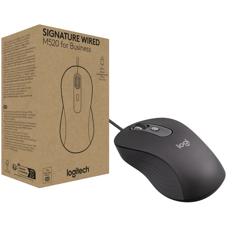 photo 1 - Мышь LOGITECH M520
