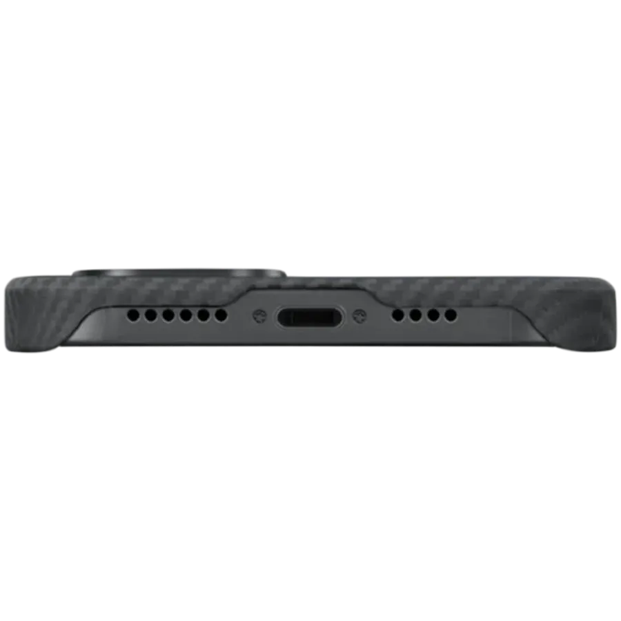 photo 5 - Чохол PITAKA MagEZ Case 3 with MagSafe Twill Black/Grey для iPhone 14 Plus