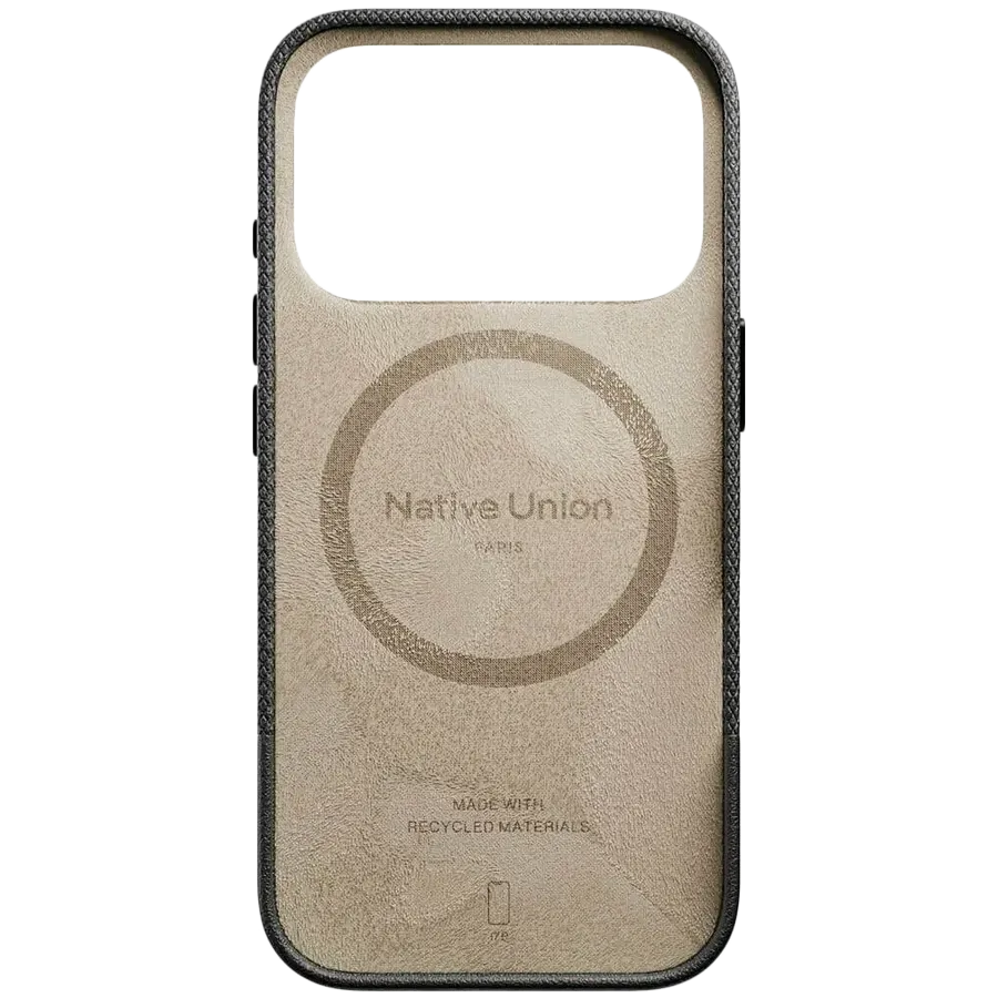 photo 3 - NATIVE UNION Чехол (RE)Classic Case с MagSafe Чёрный для iPhone 17 Pro Max