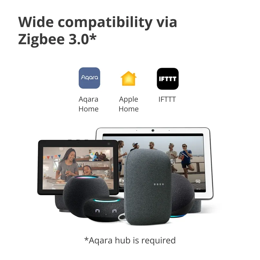 photo 5 - AQARASmart Remote Control Wireless Remote Switch H1, White