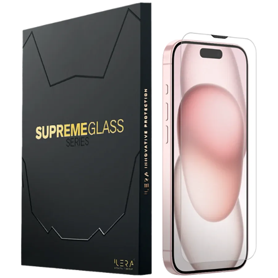 photo - Защитное стекло iLera Infinity Full Cover для iPhone 15 Pro (iLin15Pr)