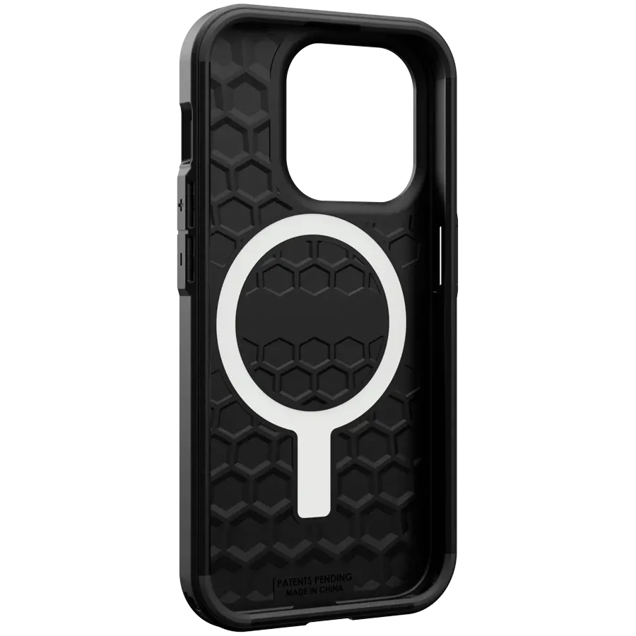photo 4 - Чехол UAG Civilian с MagSafe для iPhone 15 Pro, Чёрный