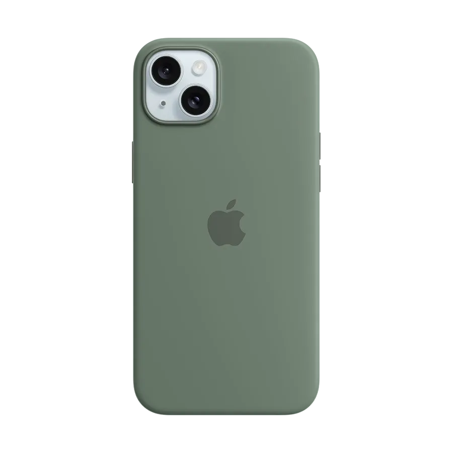 photo - Apple Case Silicone Case with MagSafe Cypress for iPhone 15 Plus