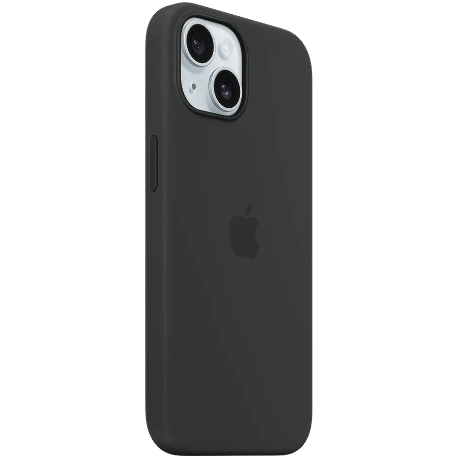 photo 2 - Apple Чохол силіконовий з MagSafe Чорний для iPhone 15