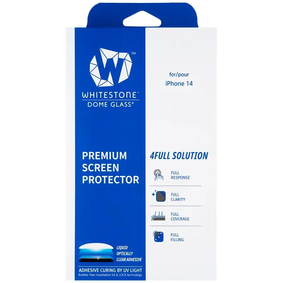 photo 2 - WHITESTONE Защитное стекло для iPhone 14