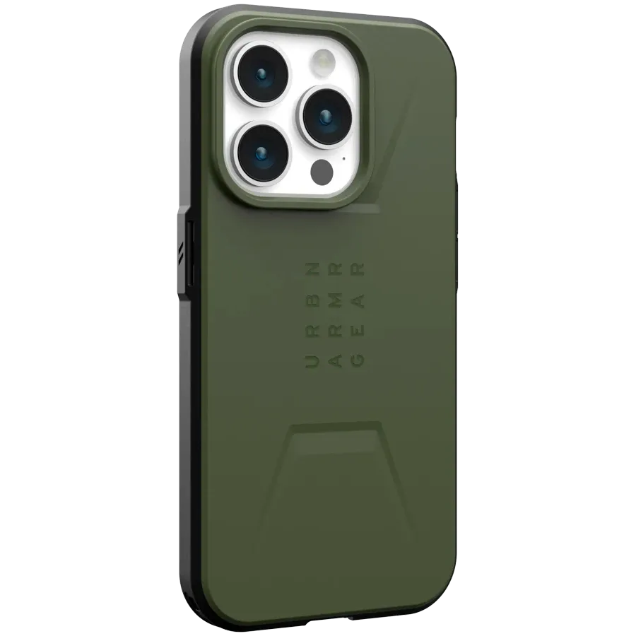 photo 3 - Чехол UAG Civilian с MagSafe для iPhone 15 Pro, Olive