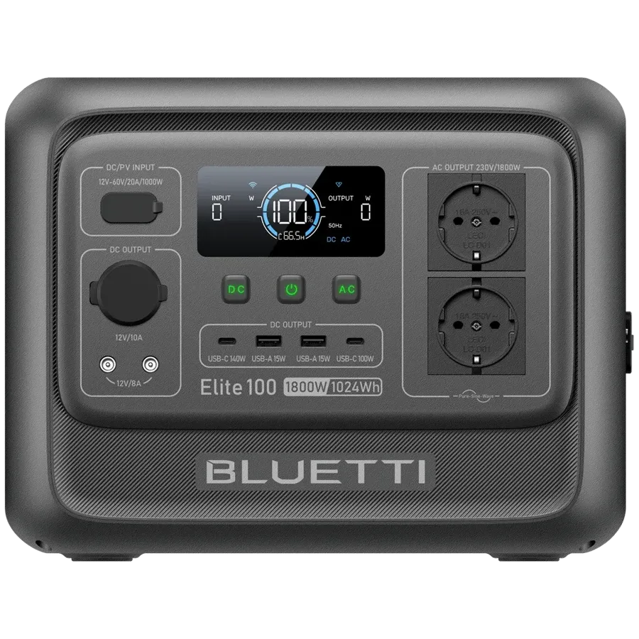 Зарядная станция Bluetti Elite 100 V2, 1800 Вт, 1024 Вт*ч – photo 1
