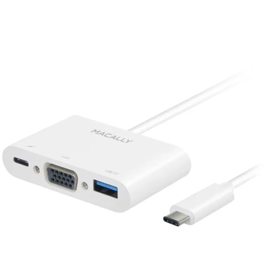 photo 1 - Адаптер Macally USB-C to VGA