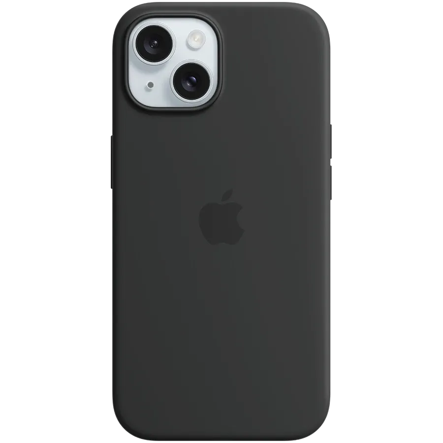 photo 1 - Apple Чохол силіконовий з MagSafe Чорний для iPhone 15