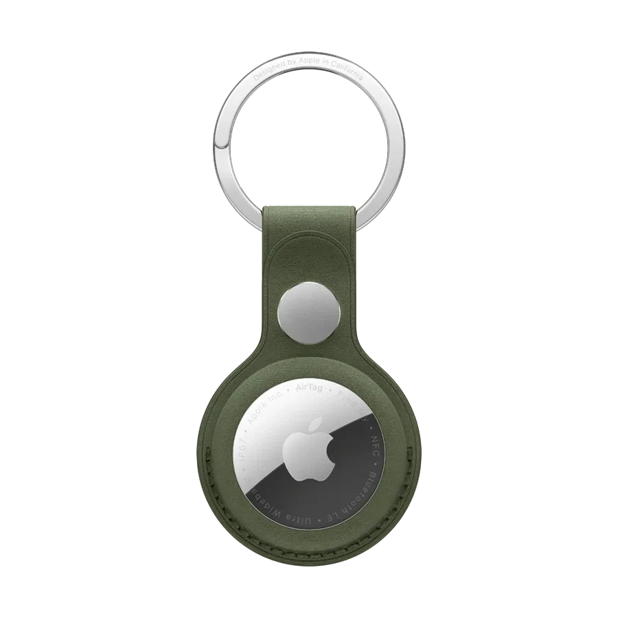 photo 1 - Apple  for AirTag, MossFineWoven Key Ring