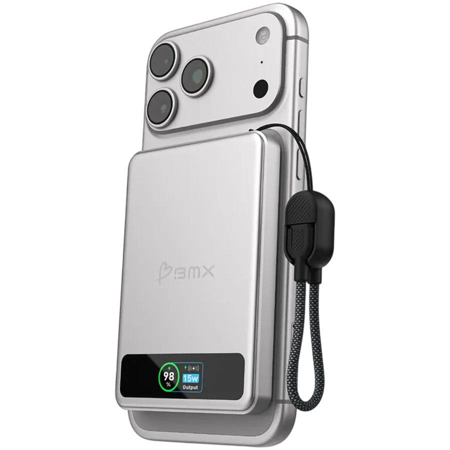 photo 3 - BMX SolidSafe 5K Power Bank, Silver