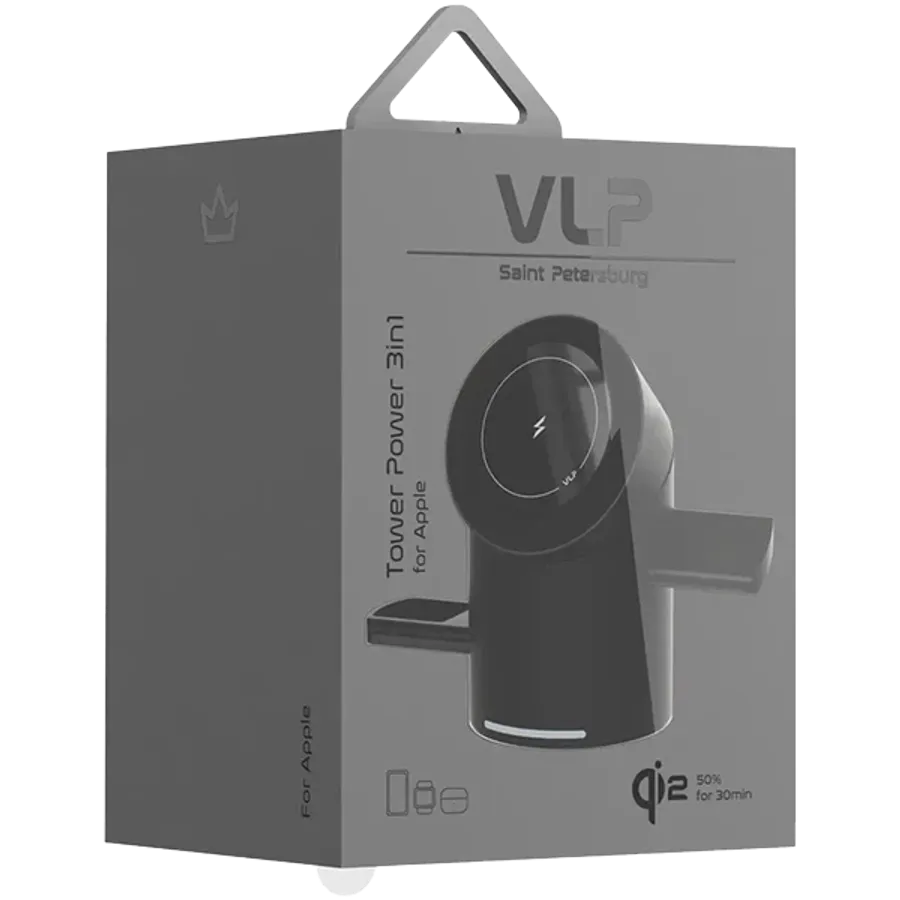 photo 2 - VLP Wireless Charger, 25 W, Black Titanium