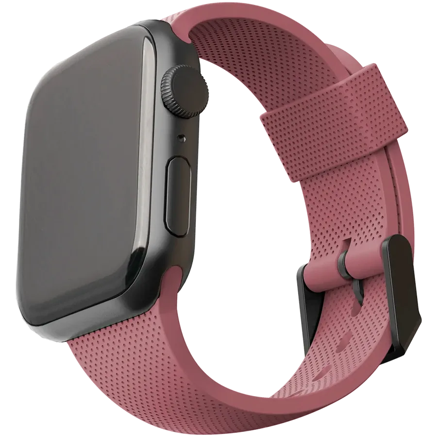 photo 2 - UAG DOT SILICONE Бау үшін Apple Watch 42/44/45 mm, Dusty Rose