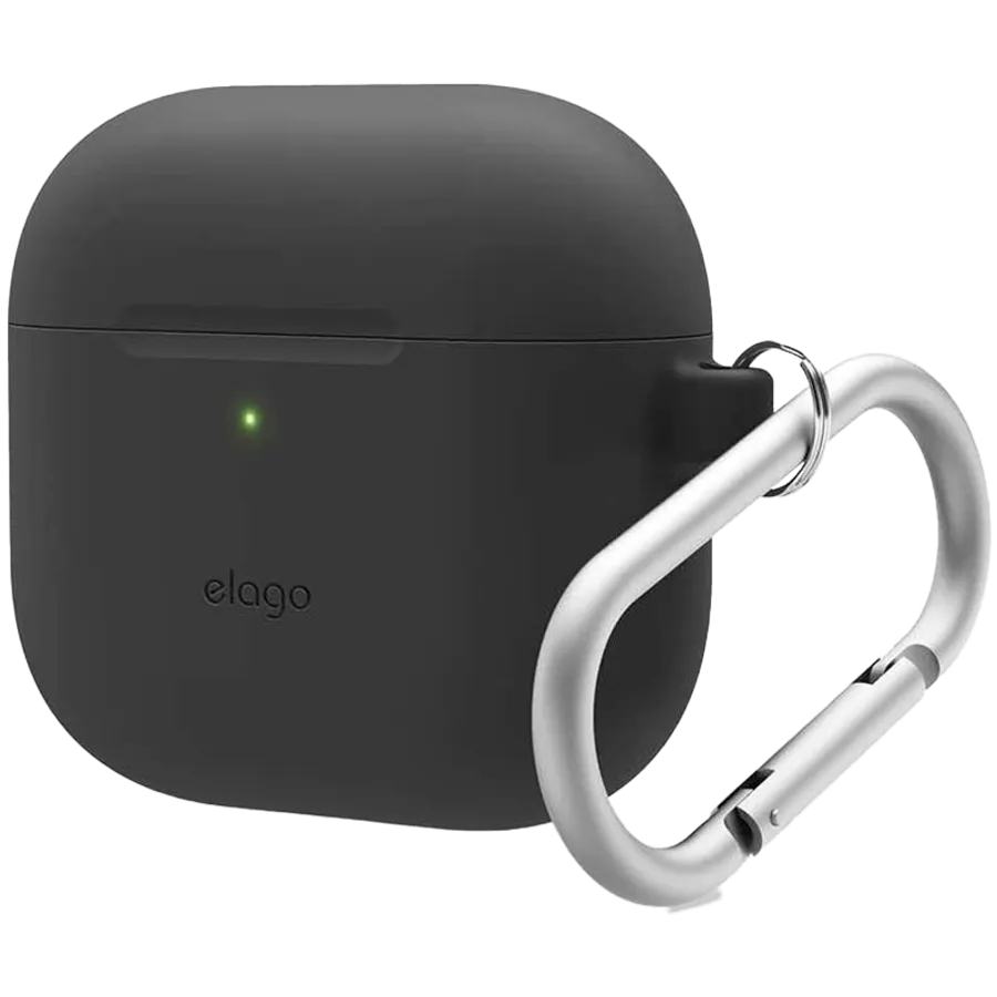 photo - Чохол ELAGO Hang case  Чорний для AirPods (Gen4)