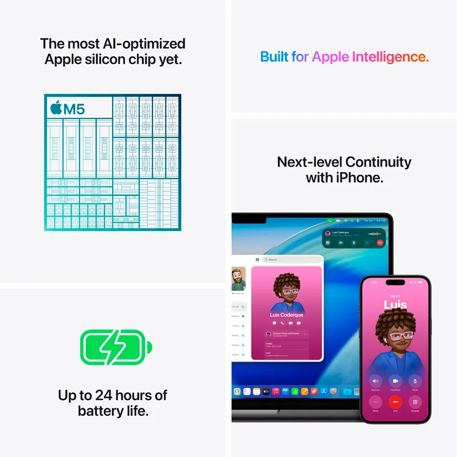 photo 8 - MacBook Pro 14.2" M5 (10C CPU/10C GPU), 16 GB, 512 GB, Space Black