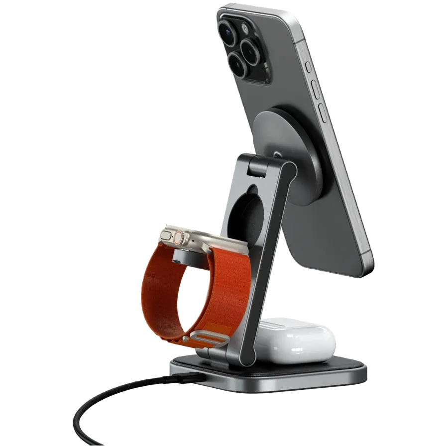 photo 5 - SATECHI Wireless Charger to USB Type C, 15 W, Space Gray