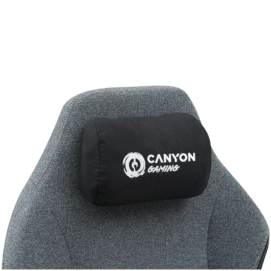 photo 7 - CANYON Игровое кресло Boulder из ткани XL-размера XLCH01 Серый