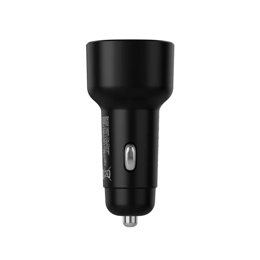 photo 4 - Автомобильный адаптер CANYON USB-C, 60 Вт, Чёрный