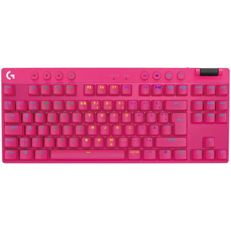 photo 1 - Клавіатура ігрова LOGITECH G PRO X TKL Lightspeed Gaming (L920-012159)
