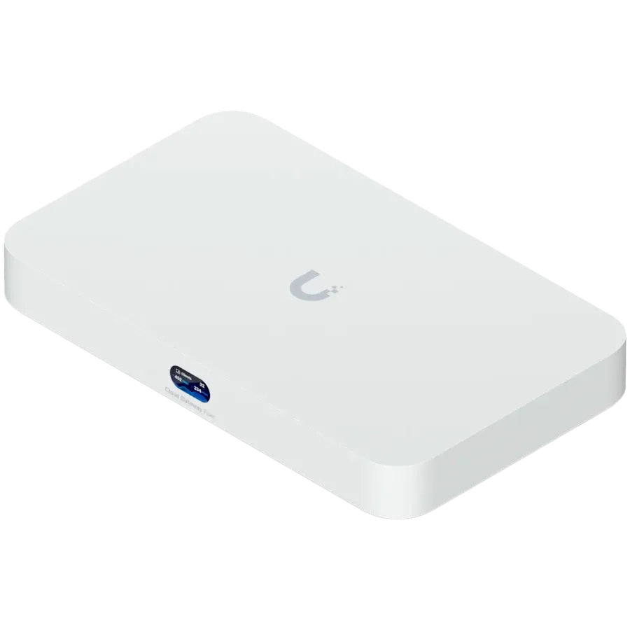 photo 5 - Интегрированный коммутатор Ubiquiti UniFi Cloud Gateway Fiber 10Gb, Белый