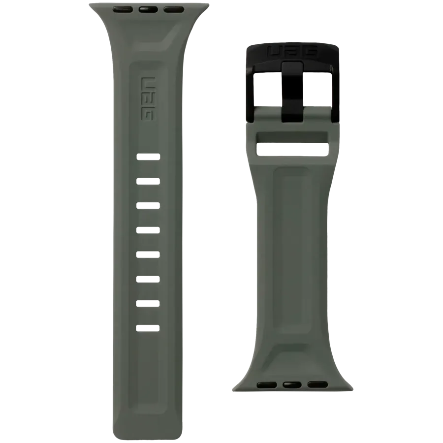photo 3 - UAG Scout Strap Ремешок для Apple Watch 42/44/45 mm, Foliage Green