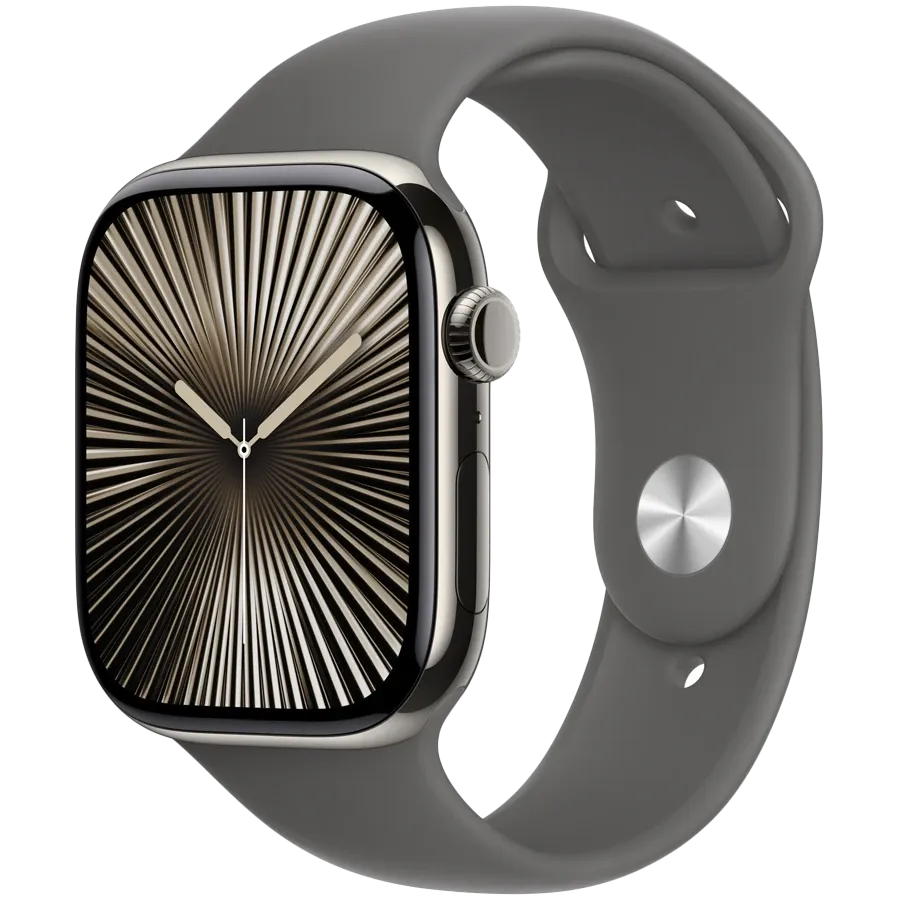 Apple 46mm Sport Band - S/M & M/L Band Extension Sport Band Stone Gray за Apple Watch 44 mmApple Watch 45 mmApple Watch 46 mmApple Watch 49 mm 44/46 mm – photo 2