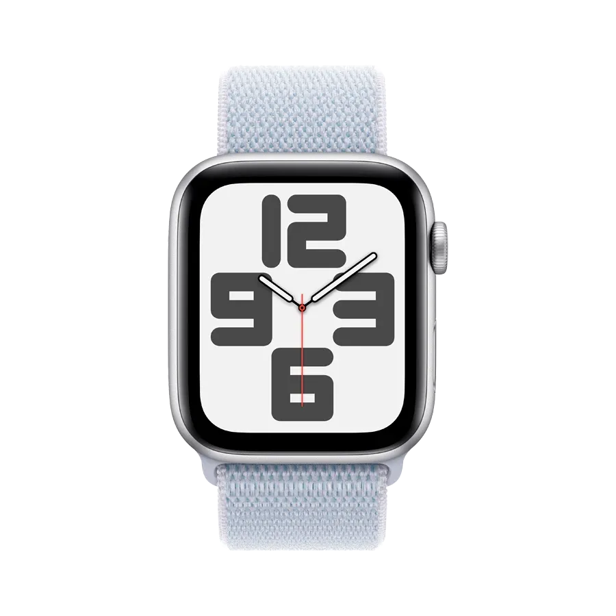photo 2 - Apple Watch SE GPS Gen.2 (2024), 44mm, Sport Loop "Blue Cloud", Silver