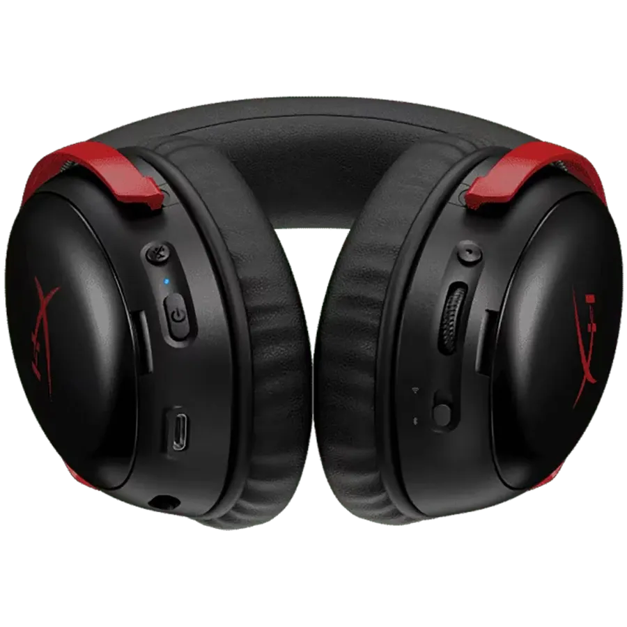 photo 4 - Căști pentu gaming HYPERX Cloud III S, Black/Red