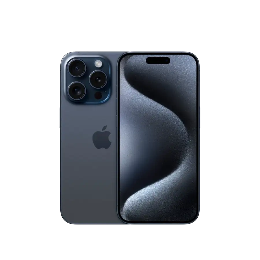 iPhone 15 Pro, 256 ГБ, бу, Blue Titanium – photo 1
