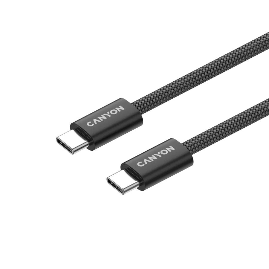 photo 3 - Cable CANYON OnWire 60MG USB-C to USB-C, 1m, Black