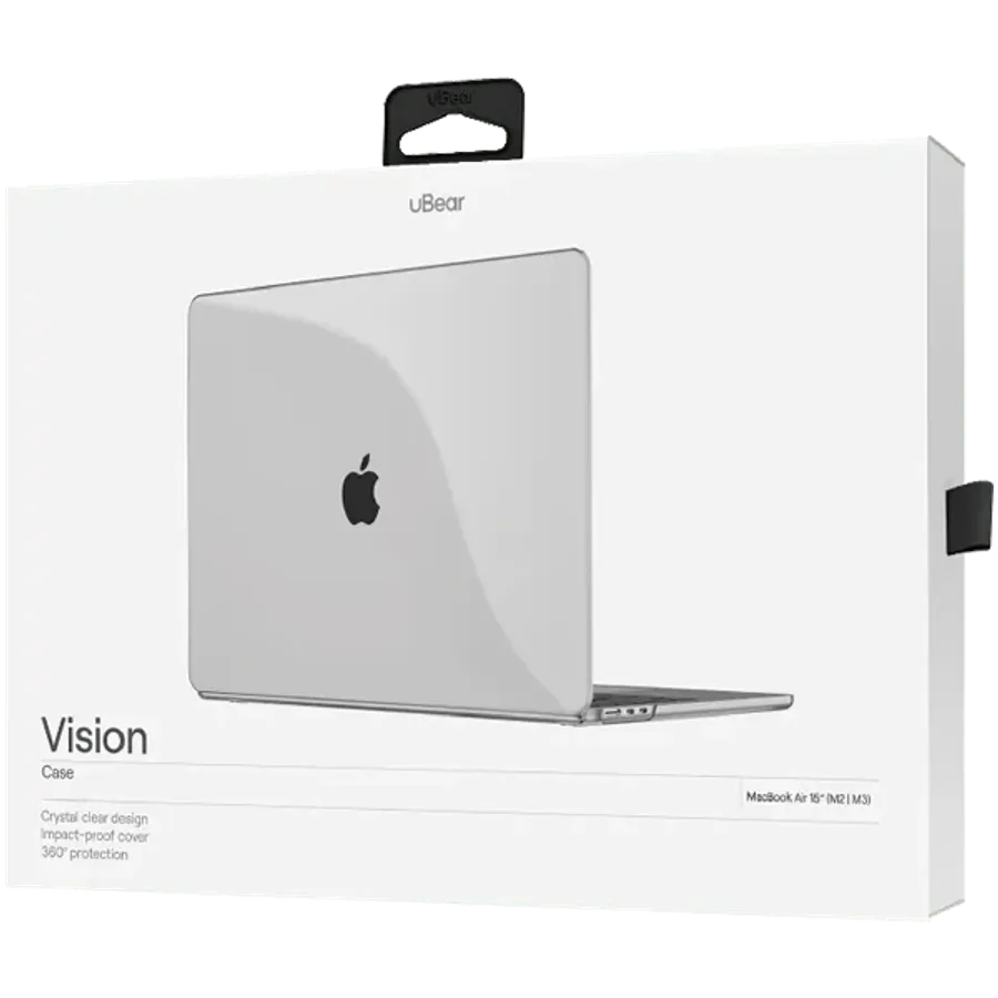 photo 2 - UBEAR Чехол-накладка Vision  Прозрачный для MacBook Air 15.3